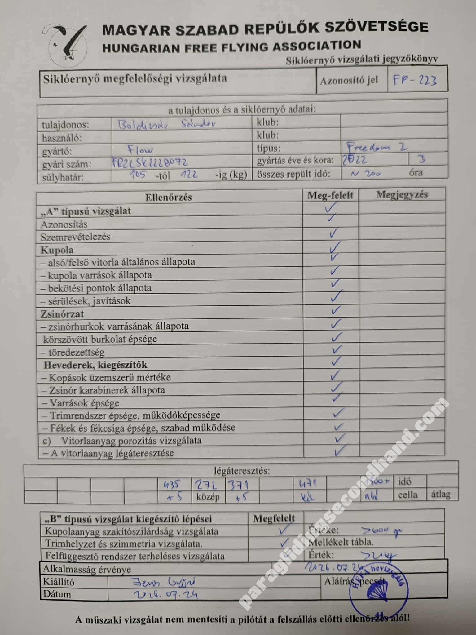 Flow Freedom 2, L, 2022, (105-122kg), 133h