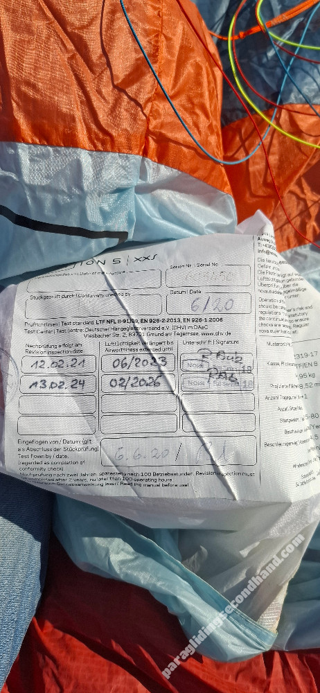 Nova Ion5, xxs, 2020, (55-80kg), 60h