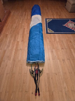 FULL SET: Ozone Element, EN-A, XS (55-75kg) + Swing Connect 2, M (actually S) + Sky Spare Light, M + Backpack.