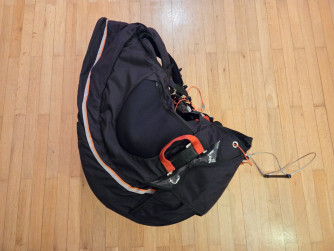 FULL SET: Ozone Element, EN-A, XS (55-75kg) + Swing Connect 2, M (actually S) + Sky Spare Light, M + Backpack.