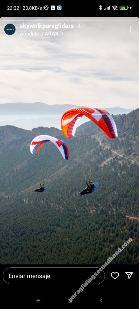 Skywalk ARAK2, 95, 2025, (75-95kg), 10h