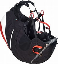paraglide Swing Mito RS 2022 Fire (M), harness Exence XL , reserve Swing Escape L 2023, bag Swing Sherpa