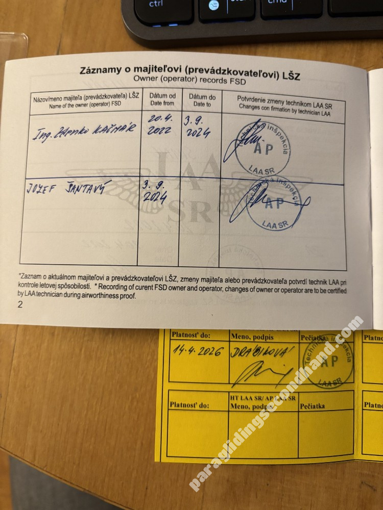 paraglide Swing Mito RS 2022 Fire (M), harness Exence XL , reserve Swing Escape L 2023, bag Swing Sherpa