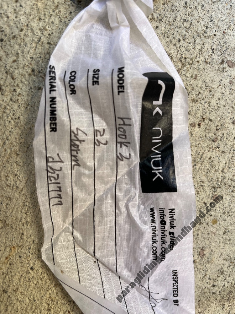 Niviuk Hook 3 (2014/23) EN-B Package | Woody Valley Wani L | ≈30 FLIGHT HOURS | COMPLETE KIT