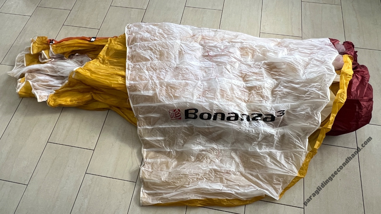 GIN Gliders Bonanza 3, S, 2024, (75-100kg), 70h