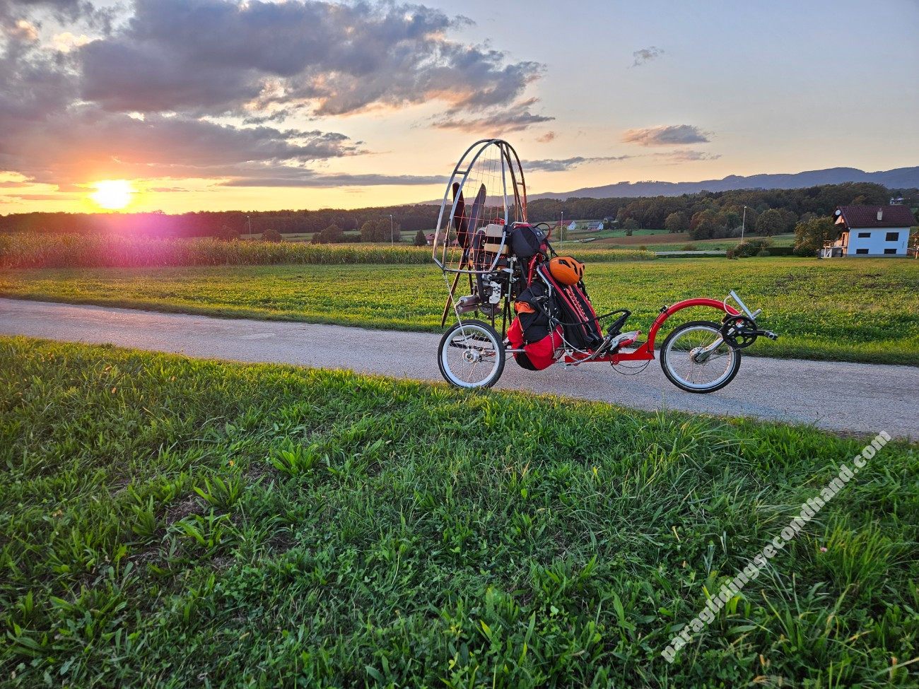 padalo Relax 22,voziček trike FLYKE fresh brezze in motor MONSTER 27hp