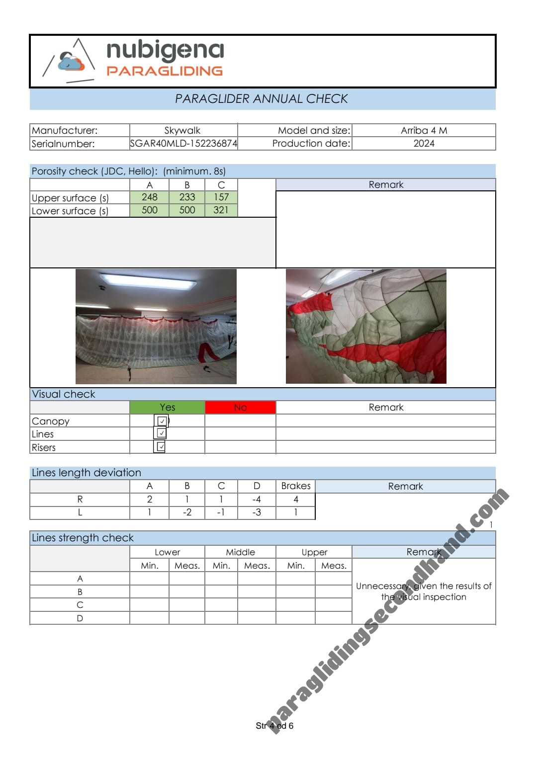 Skywalk Arriba 4, M, 2024, (85-105kg), 92h