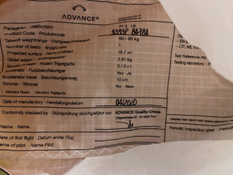 Advance PI 2 19, 19, 2020, (50-95kg), 50h