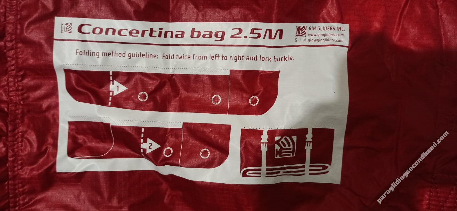 Sac de pliage "Concertina bag"