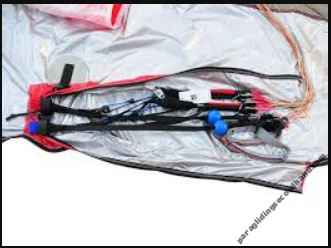 "Concertina bag" folding bag.