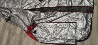 "Concertina bag" folding bag.