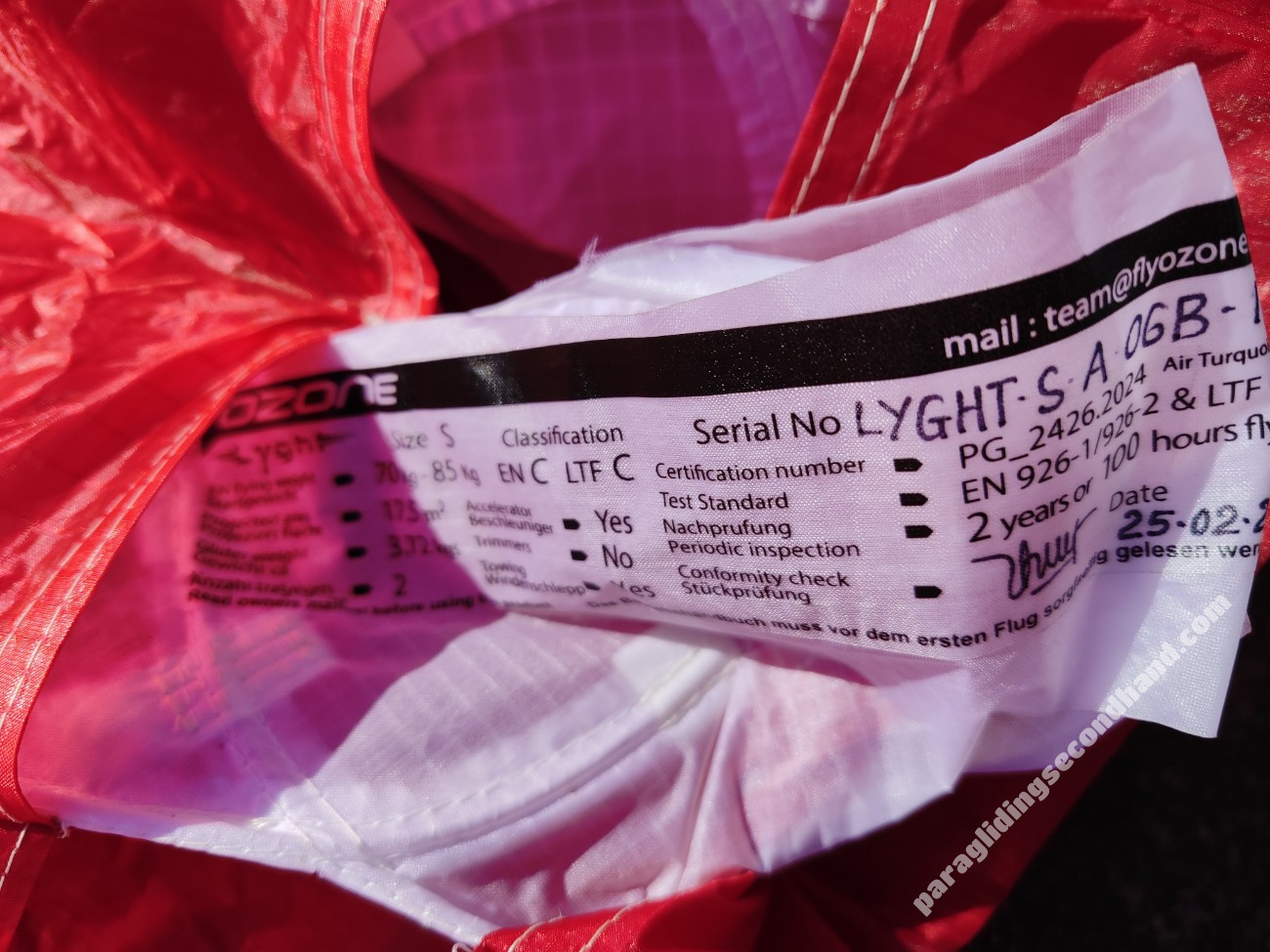 Ozone Light, 23, 2025, (70-85kg), 23h