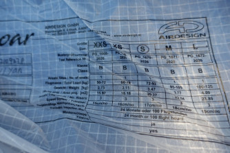 Air Design Soar, S, 2021, (72-92kg), 42h