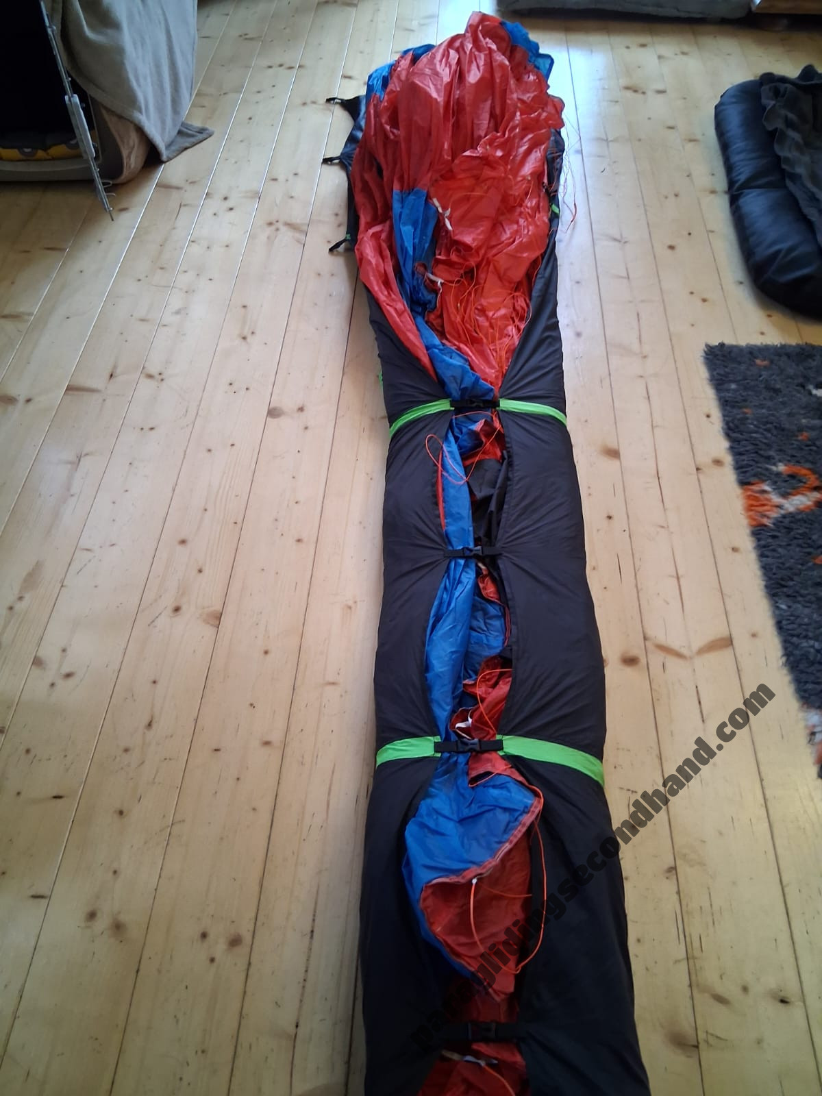 Drift Carancho EN-A, harness, reserve, cockpit, variometer, backpack