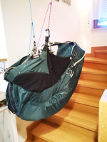 Drift Carancho EN-A, harness, reserve, cockpit, variometer, backpack