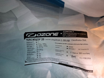 Ozone ViperXC, 20, 2024, (75-135kg), 50h