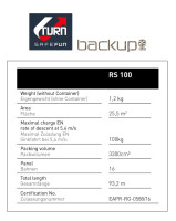 FULL SET: Skyman The Rock 2, S (75-95kg) + Advance Easiness 2, M + U-Turn Backup RS 100
