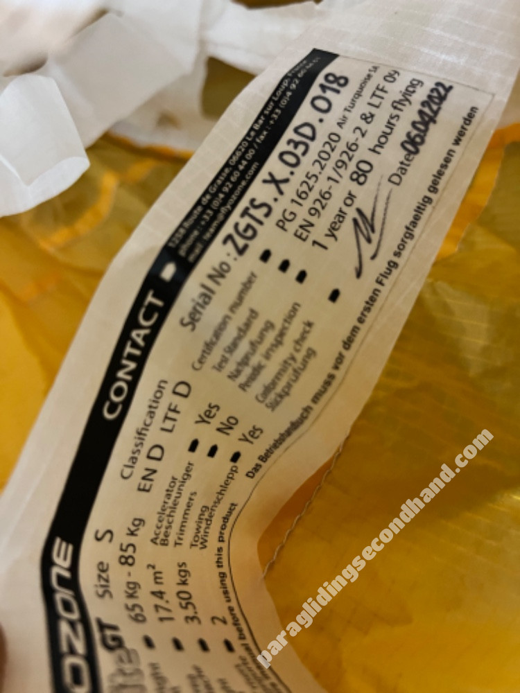 Ozone Zeolite GT, S, 2022, (75-85kg), 250h