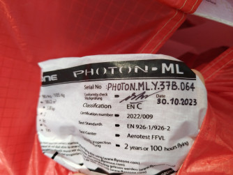 Ozone Photon, M-L, 2023, (90-105kg), 72h