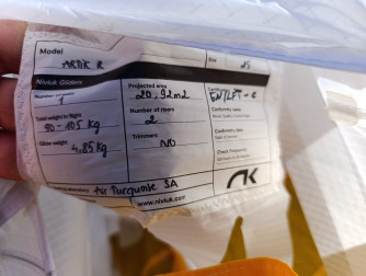 Niviuk ARTIK R, 25, 2023, (90-105kg), 90h