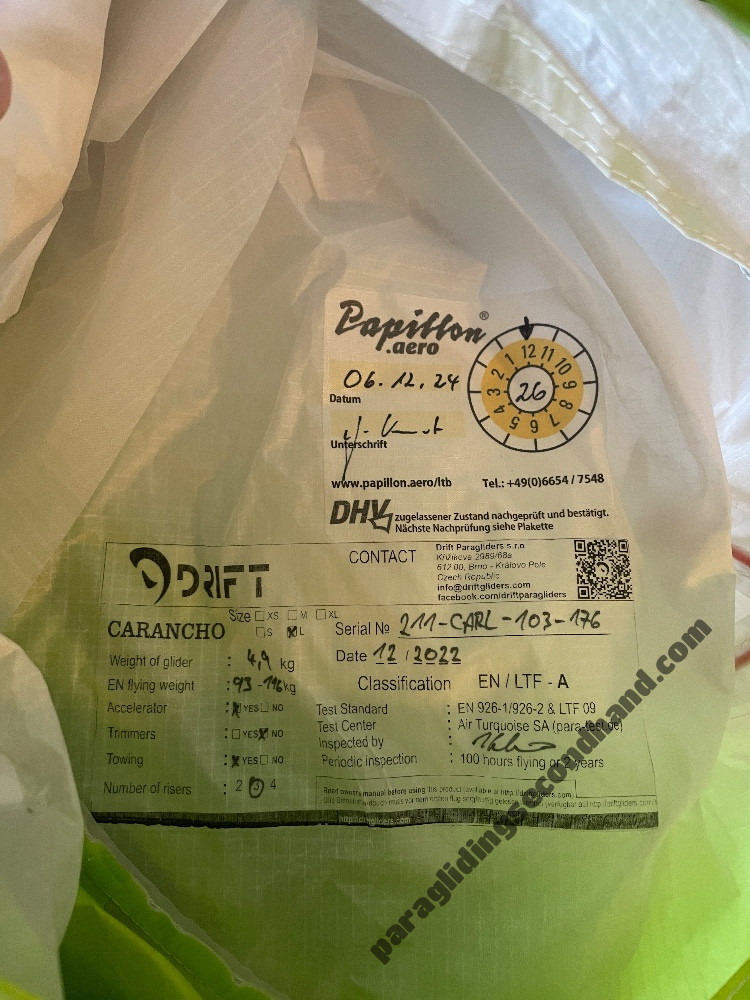 Drift Carancho, L, 2022, (93-116kg), 20h