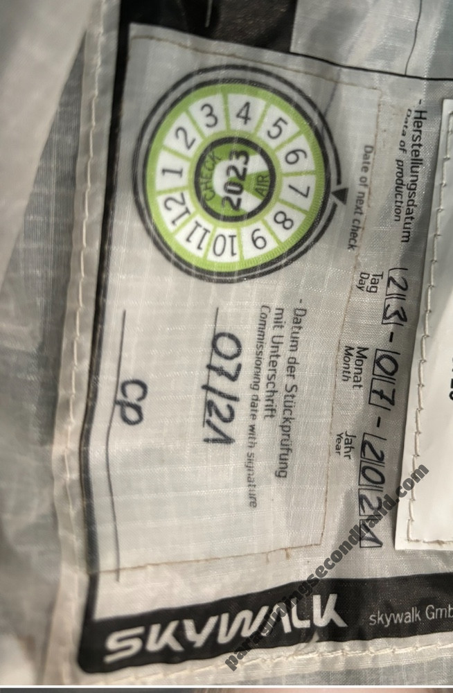 Skywalk Chile 5, XS, 2021, (70-95kg), 85h