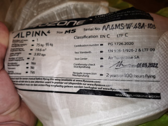 Ozone Alpina 4, MS, 2022, (75-95kg), 200h