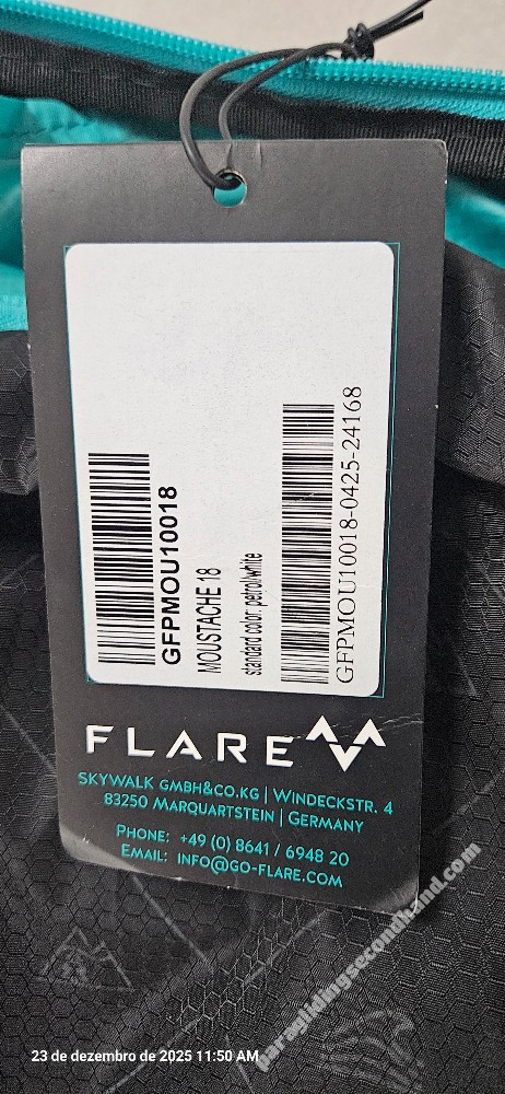 Flare Moustache, 18, 2025, (50-120kg), 2h