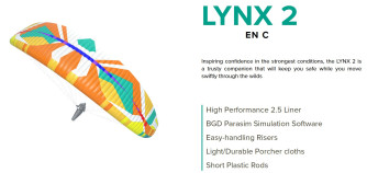 BGD Lynx 2, M, 2023, (75-95kg), 100h