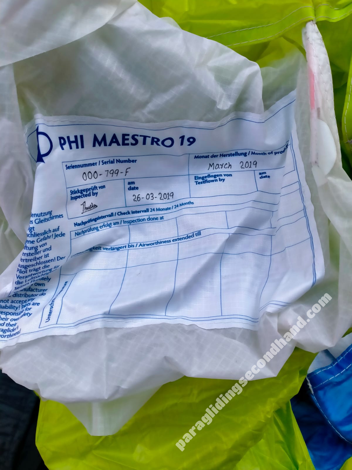 Phi maestro 19, 19, 2020, (65-95kg), 140h