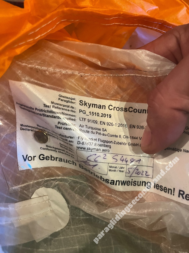 Skyman Cross Country 2, S, 2022, (75-95kg), 100h