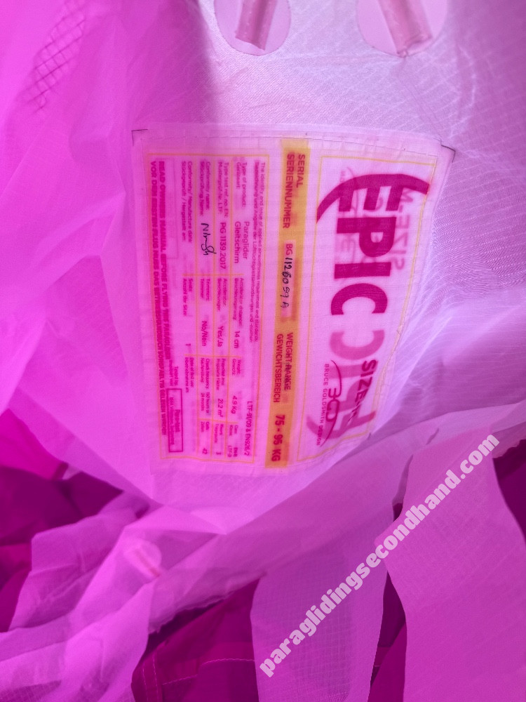 BGD Epic freestyle, M, 2023, (75-95kg), 20h