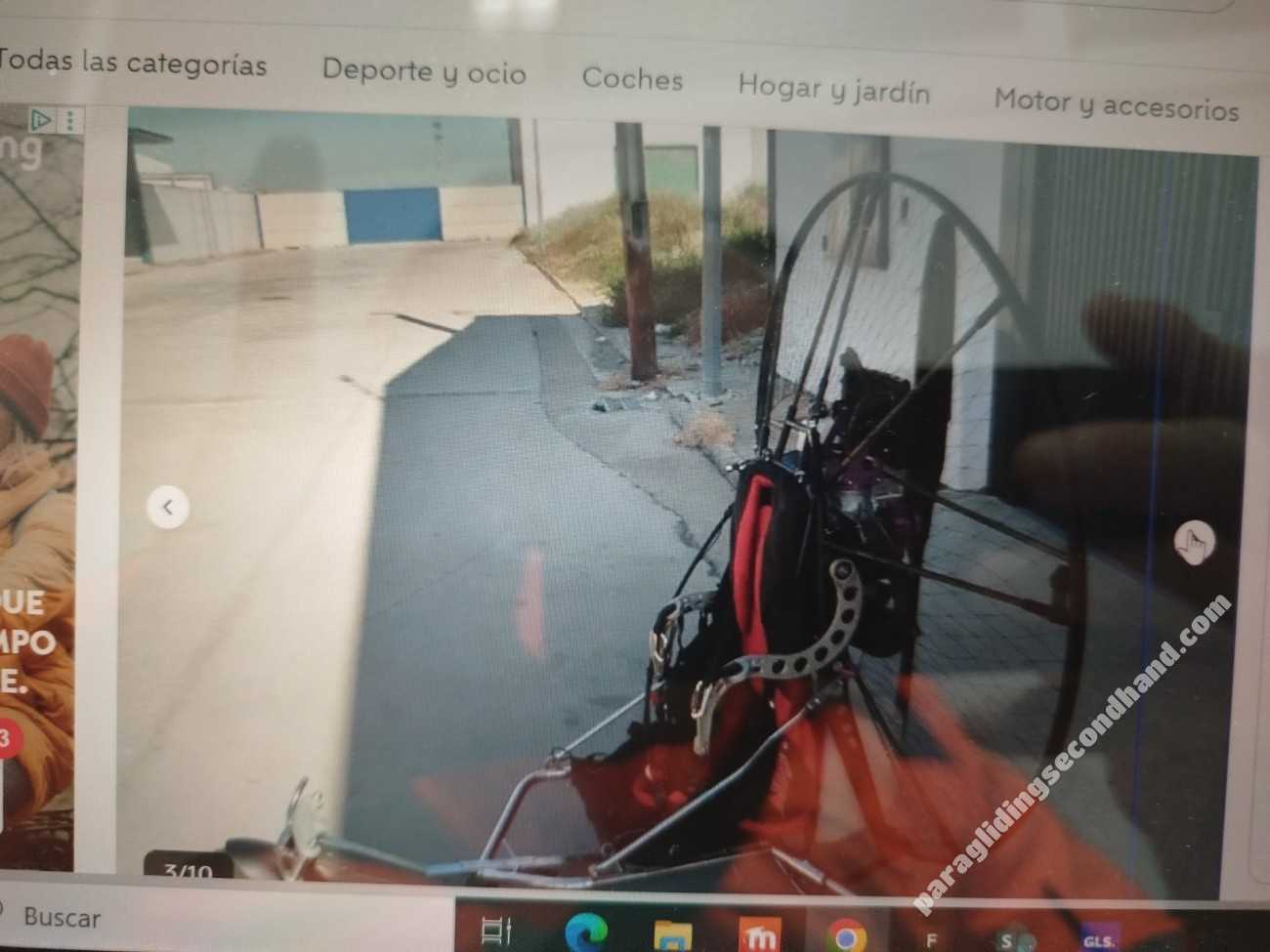 Paramotor y trike Sky 150