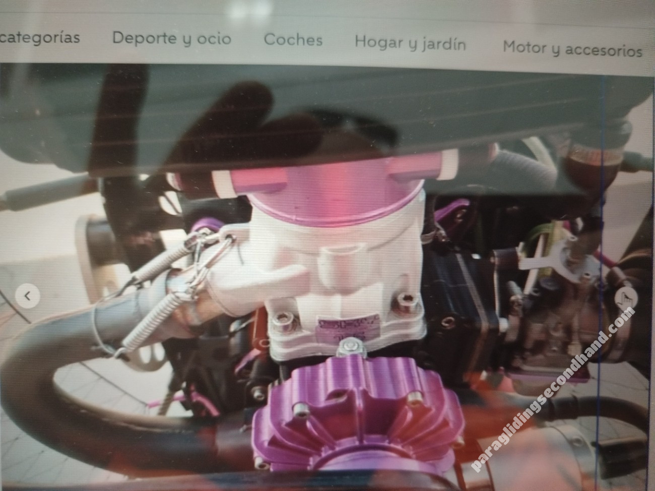 Paramotor y trike Sky 150