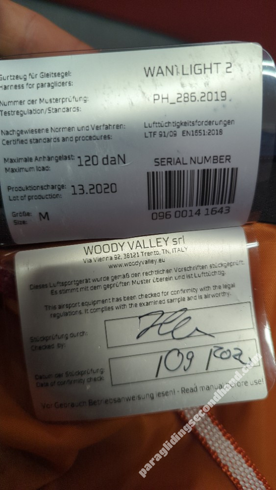 Woody Valley Wani Light 2, M, 2020