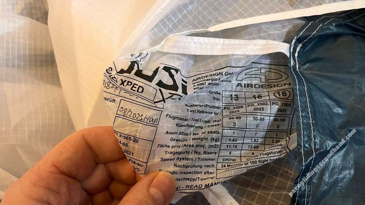 Air Design SusiXped, 18, 2025, (65-100kg), 1h