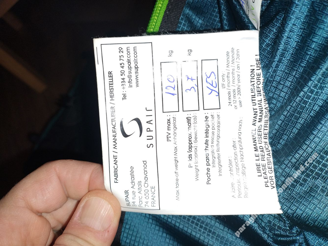 Supair Delight 3, L, 2021