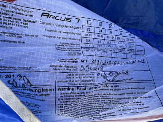 Swing Arcus 7, 26, 2013, (80-105kg), 1h