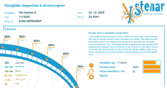 GIN Gliders CAMINO, S, 2020, (75-95kg), 10h