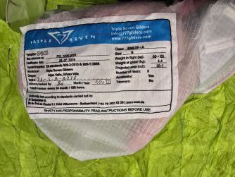 Triple Seven 777 Deck, S, 2021, (60-85kg), 1h