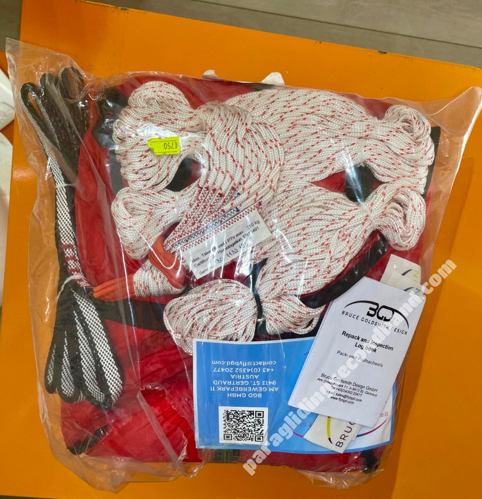 PHI CONCERTO TANDEM KANAT + PILOT HARNES + PASSENGER HARNES + BGD RESERVE