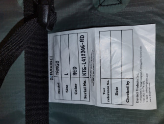 Davinci Gliders Tango, S, L, 2024, (70-120kg), 0h