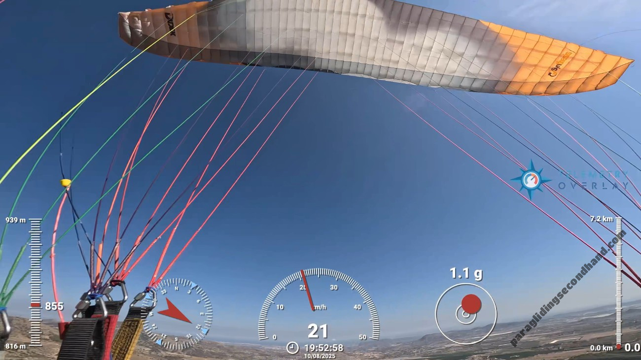 Paramotor kit, Parapower Solo 210, Dudek Synthesis 29 after inspection