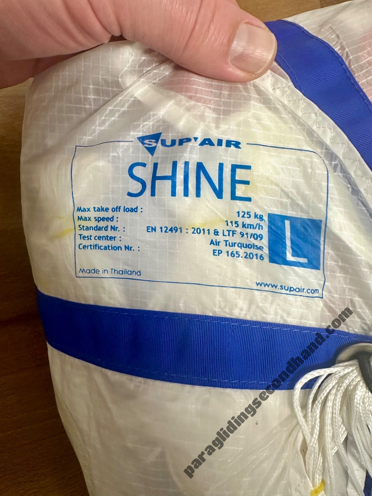 L Supair Shine w/ Olys front mount container