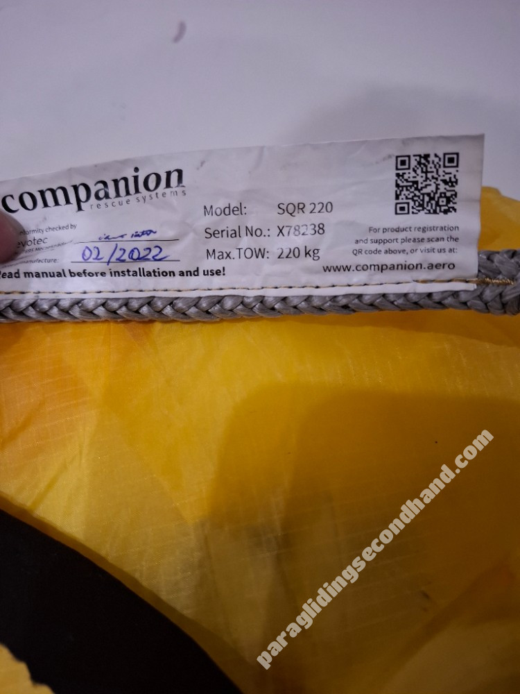 Companion SQR 220 Tandem reserve