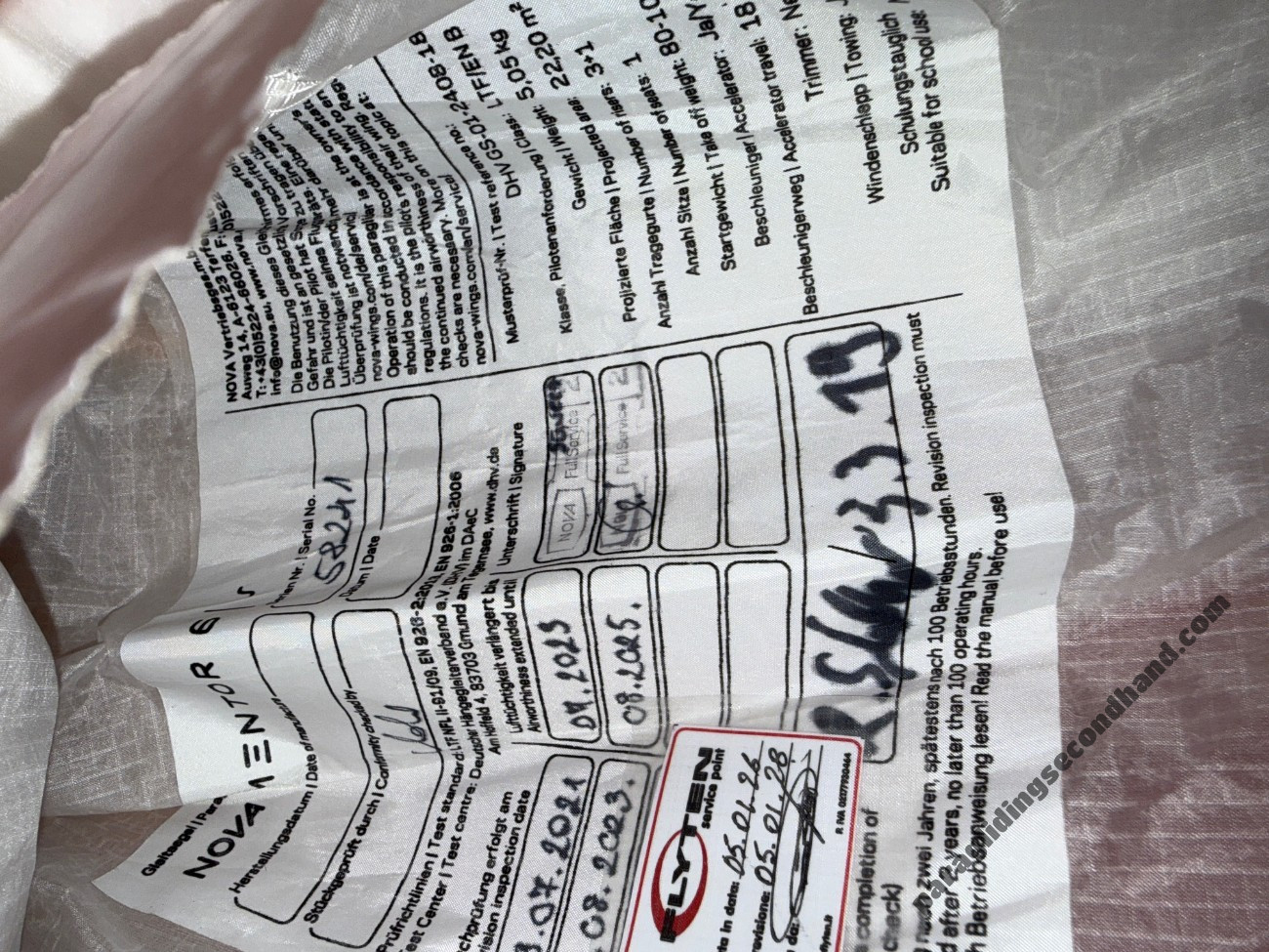 Nova MENTOR 6, S, 2019, (80-100kg), 10h