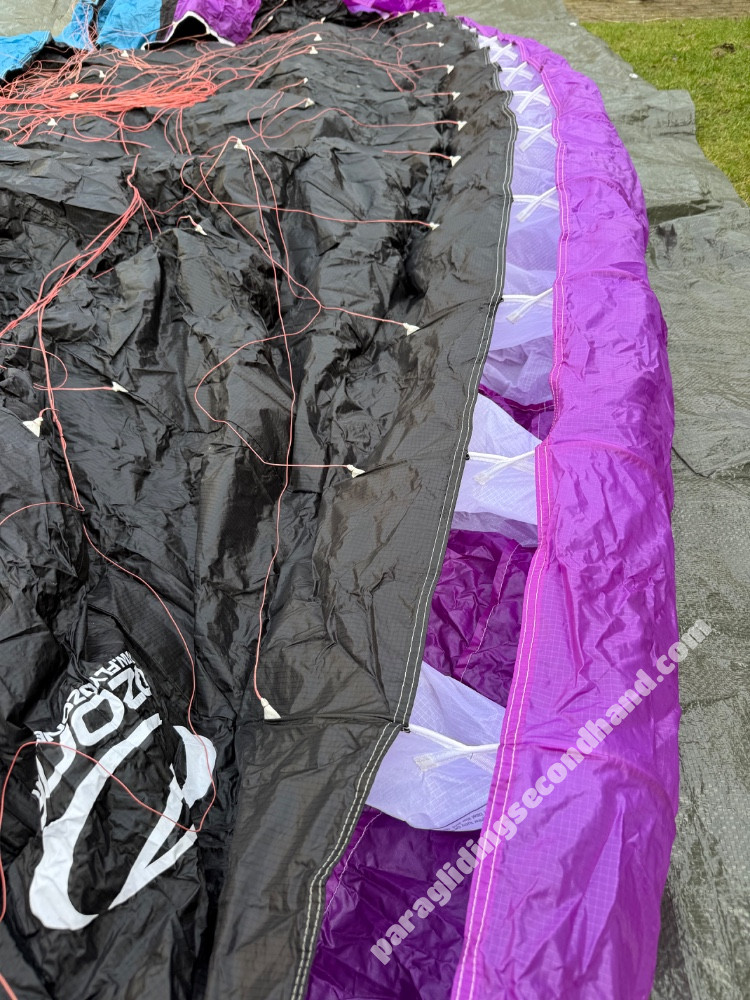 Ozone zero2, 15m2, 2017, (65-95kg), 20h