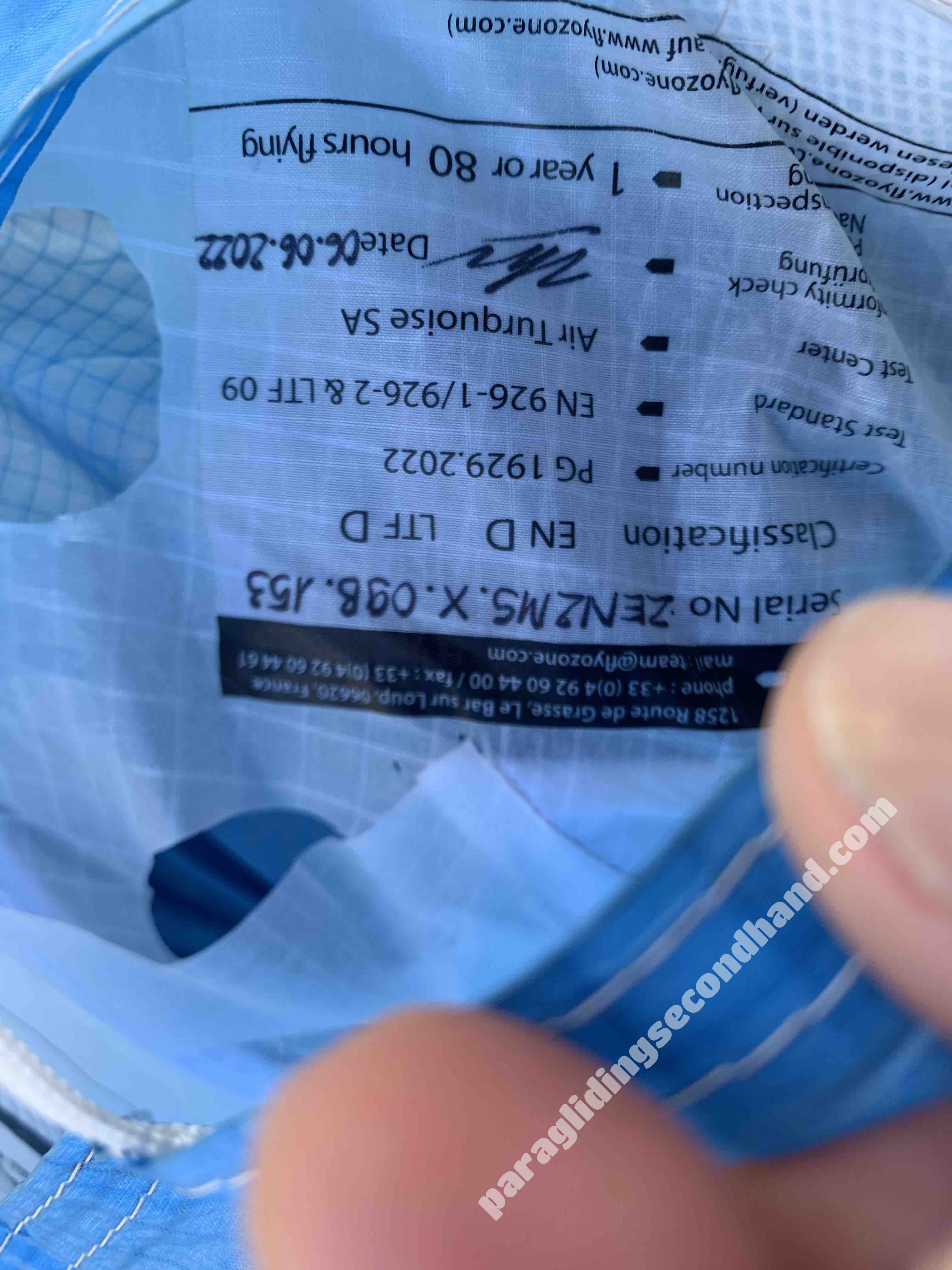 Ozone Zeno2, M-S, 2022, (85-100kg), 160h