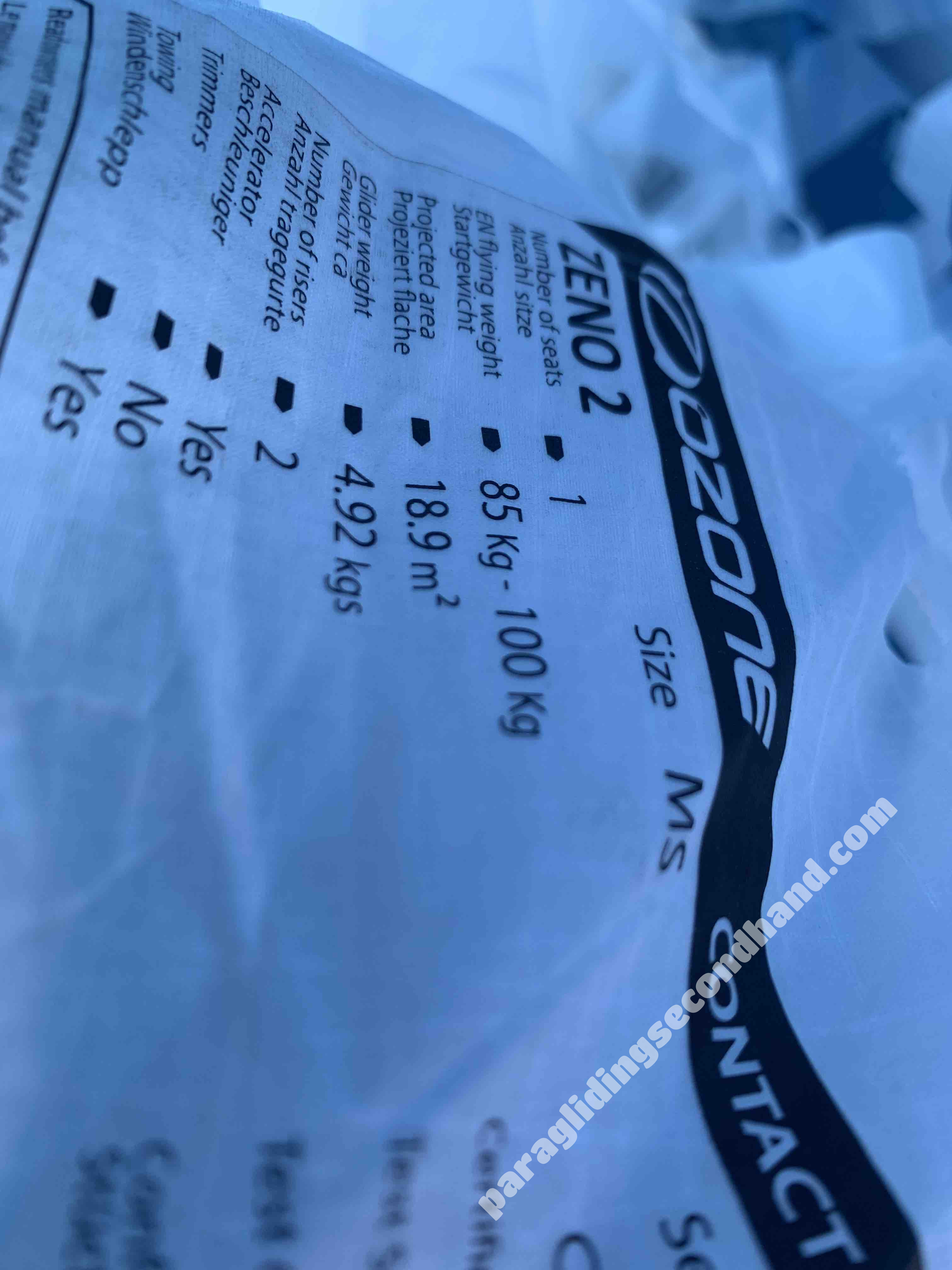 Ozone Zeno2, M-S, 2022, (85-100kg), 160h