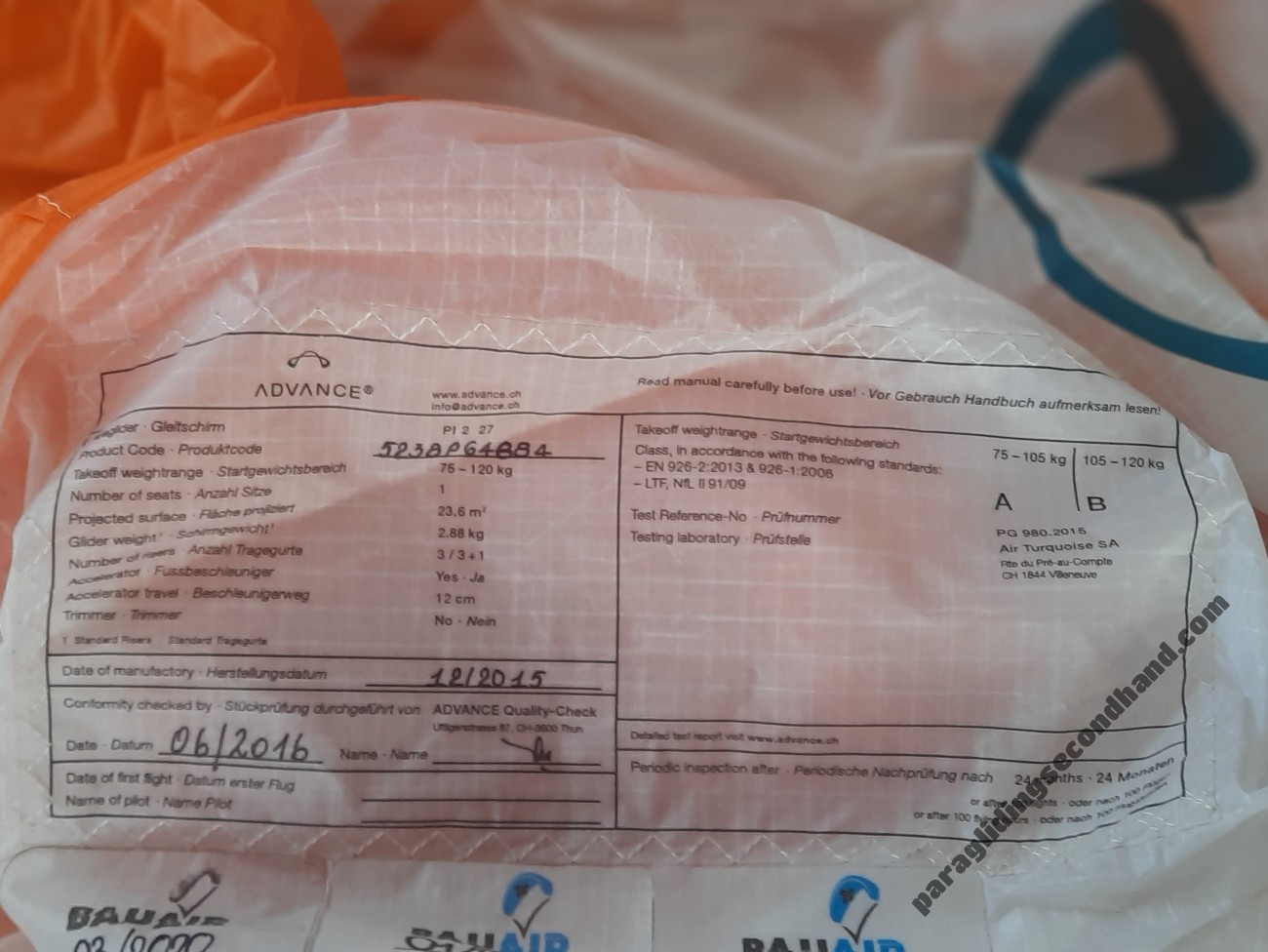 Advance PI 2, 27, 2015, (75-105kg), 100h